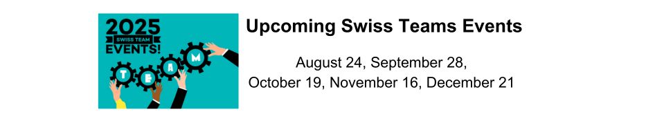 Swiss Teams 2025-Updated 8.6.25